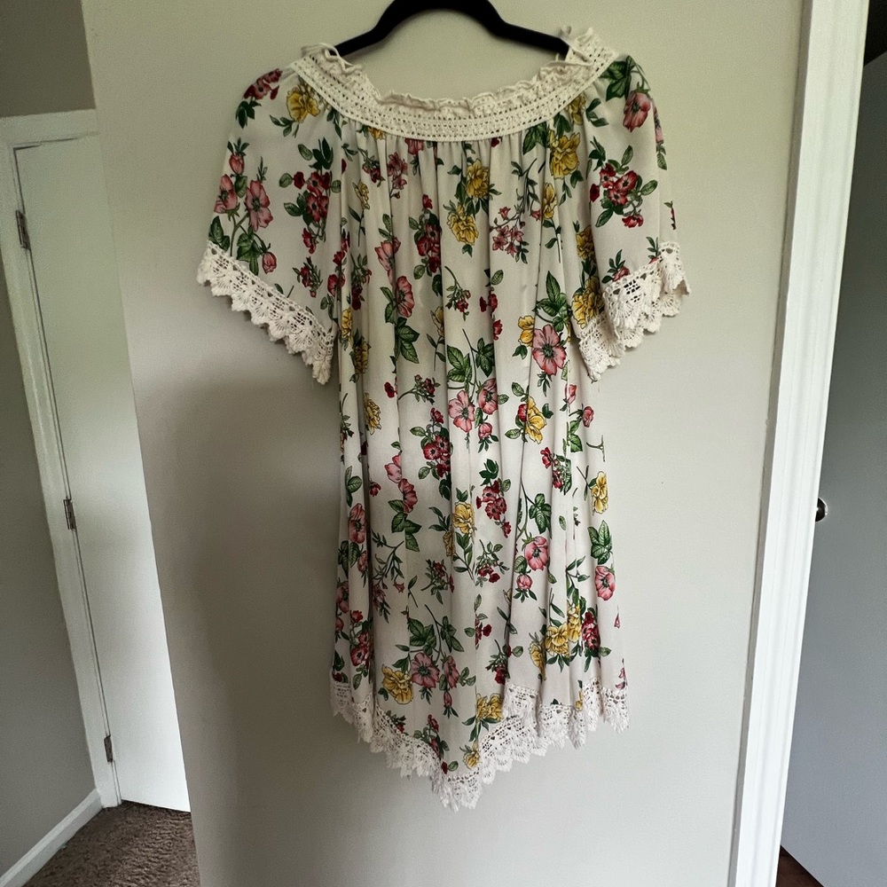 Off the shoulder dress